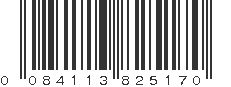 UPC 084113825170