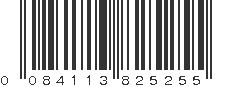 UPC 084113825255