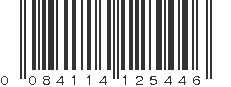 UPC 084114125446