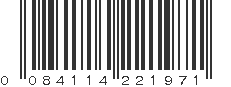 UPC 084114221971