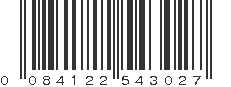 UPC 084122543027