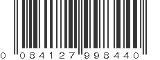 UPC 084127998440