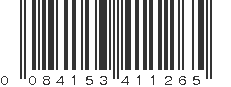 UPC 084153411265