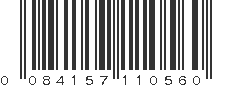 UPC 084157110560