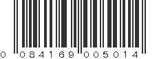 UPC 084169005014