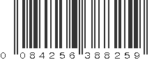 UPC 084256388259