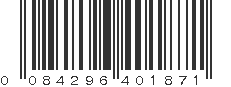 UPC 084296401871