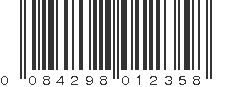 UPC 084298012358