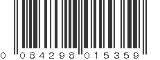 UPC 084298015359