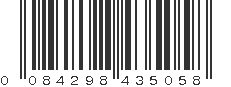 UPC 084298435058