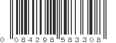UPC 084298583308