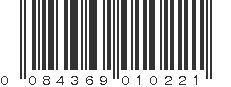 UPC 084369010221