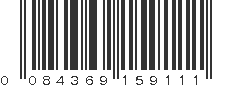 UPC 084369159111