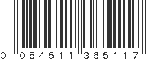 UPC 084511365117