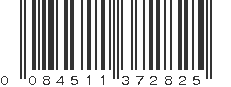 UPC 084511372825