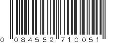 UPC 084552710051