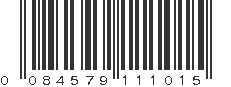 UPC 084579111015