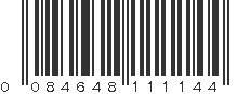 UPC 084648111144