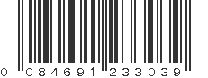 UPC 084691233039