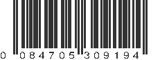 UPC 084705309194