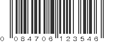 UPC 084706123546