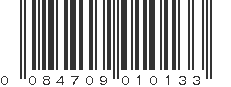 UPC 084709010133