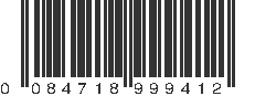 UPC 084718999412