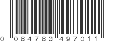 UPC 084783497011