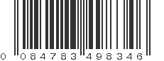 UPC 084783498346
