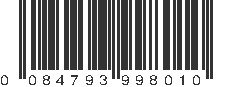 UPC 084793998010