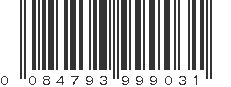 UPC 084793999031