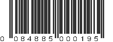 UPC 084885000195