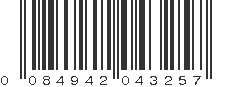 UPC 084942043257