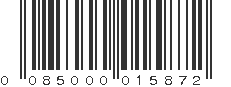 UPC 085000015872