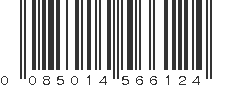 UPC 085014566124