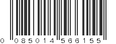 UPC 085014566155
