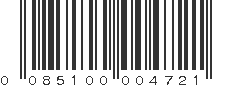 UPC 085100004721