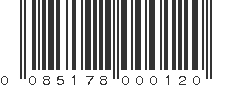 UPC 085178000120