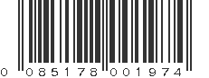 UPC 085178001974