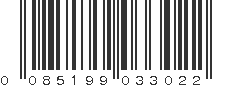 UPC 085199033022