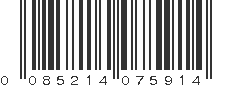 UPC 085214075914