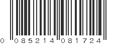 UPC 085214081724
