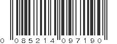 UPC 085214097190
