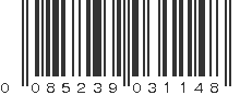 UPC 085239031148