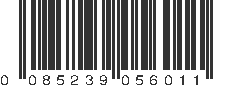 UPC 085239056011