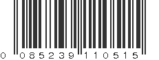 UPC 085239110515