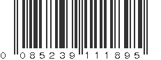 UPC 085239111895
