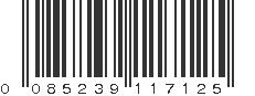 UPC 085239117125