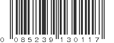 UPC 085239130117