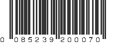 UPC 085239200070